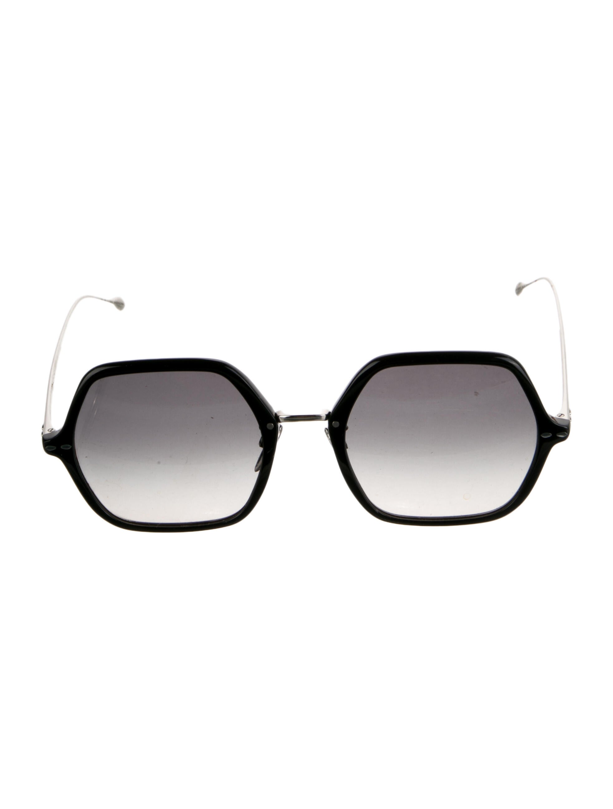 Isabel Marant Square Gradient Sunglasses