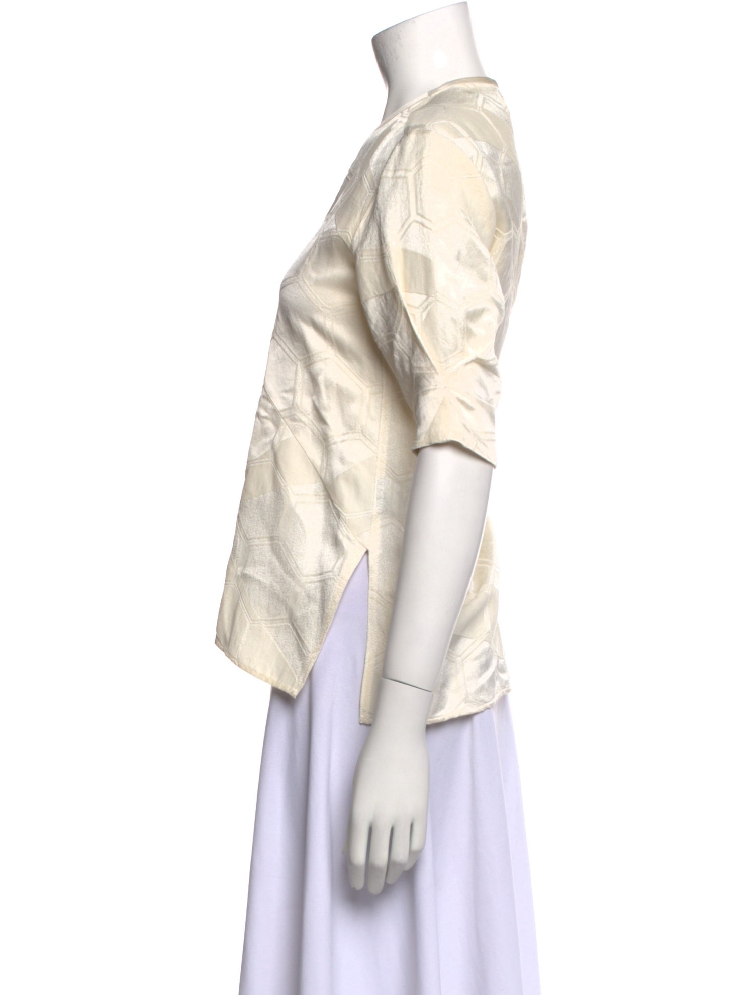 Isabel Marant Crew Neck Short Sleeve Top