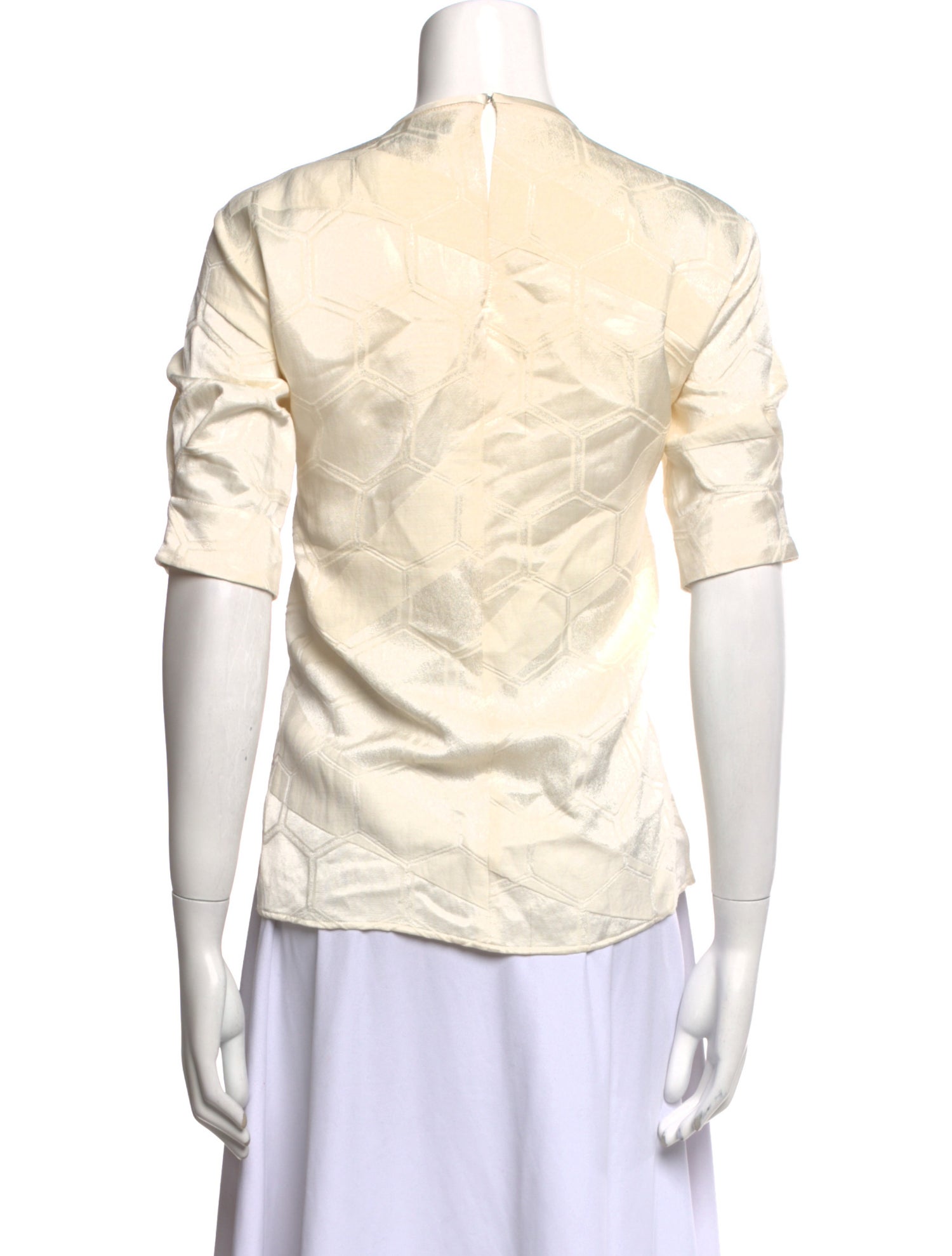 Isabel Marant Crew Neck Short Sleeve Top