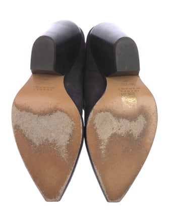 Isabel Marant Suede Leather Trim Embellishment Western Boots