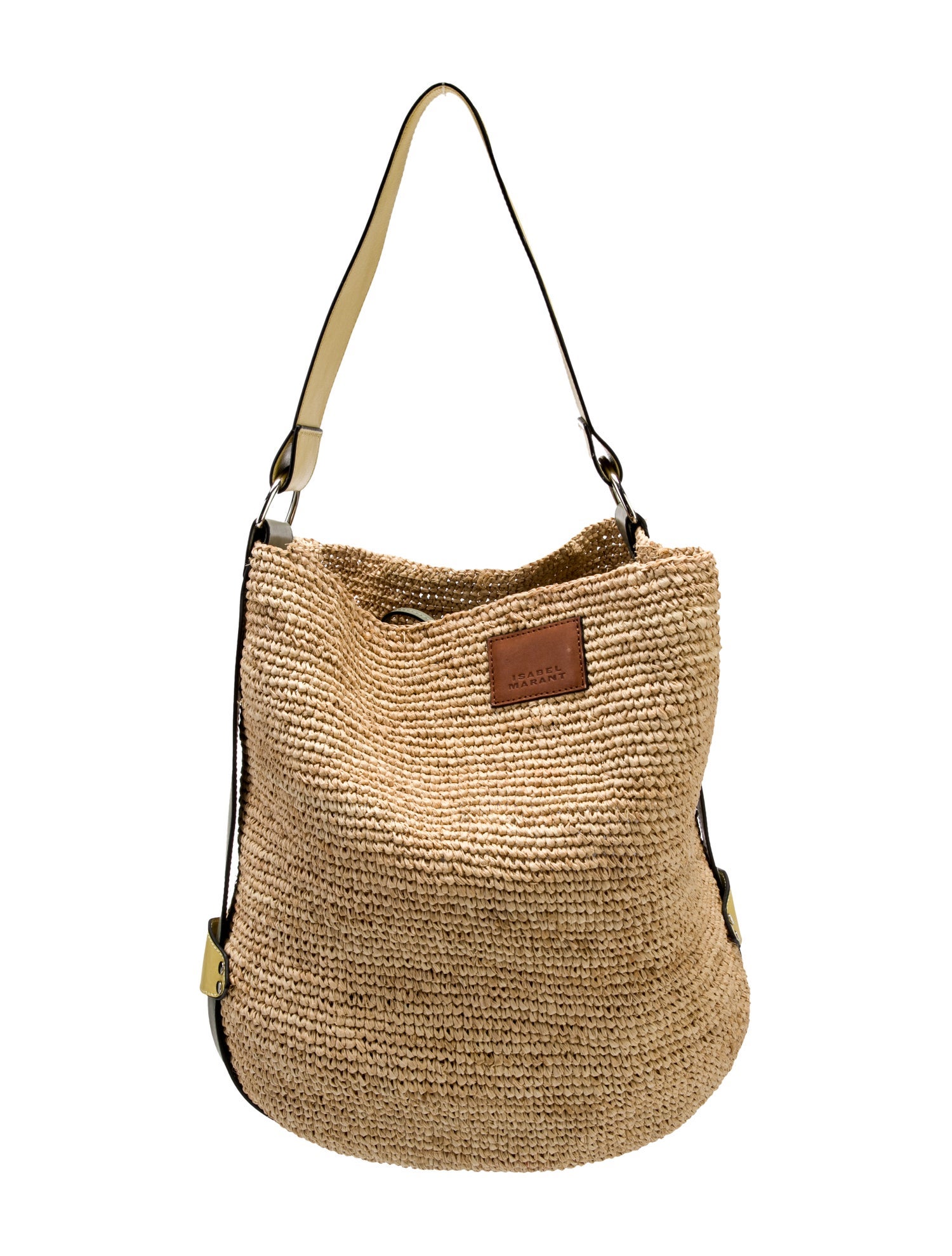 ポーチ Isabel Marant Pochette Praia In Rafia Praia Pouch Gc Pouch - Isabel Marant - Raffia - Beige
