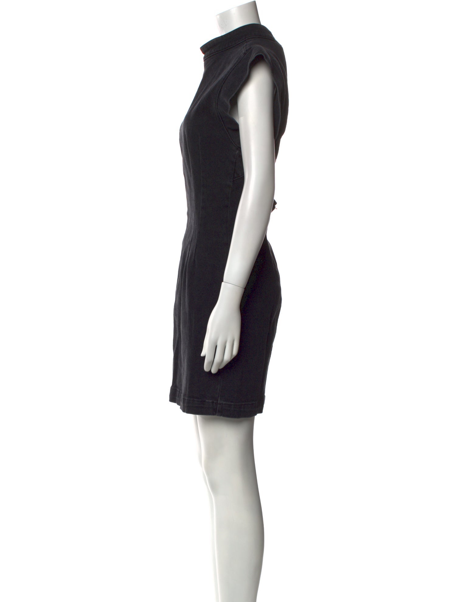 Isabel Marant Mock Neck Mini Dress