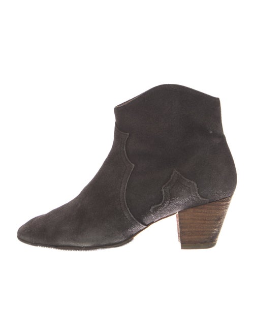 Isabel Marant Suede Western Boots