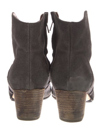 Isabel Marant Suede Western Boots