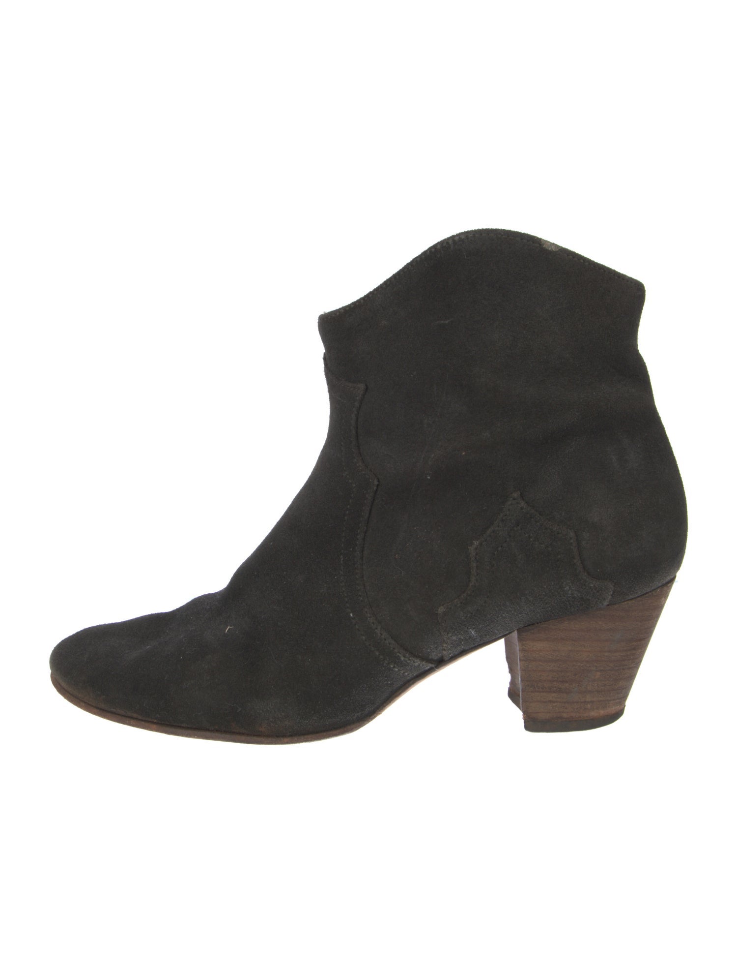 Isabel Marant Suede Western Boots