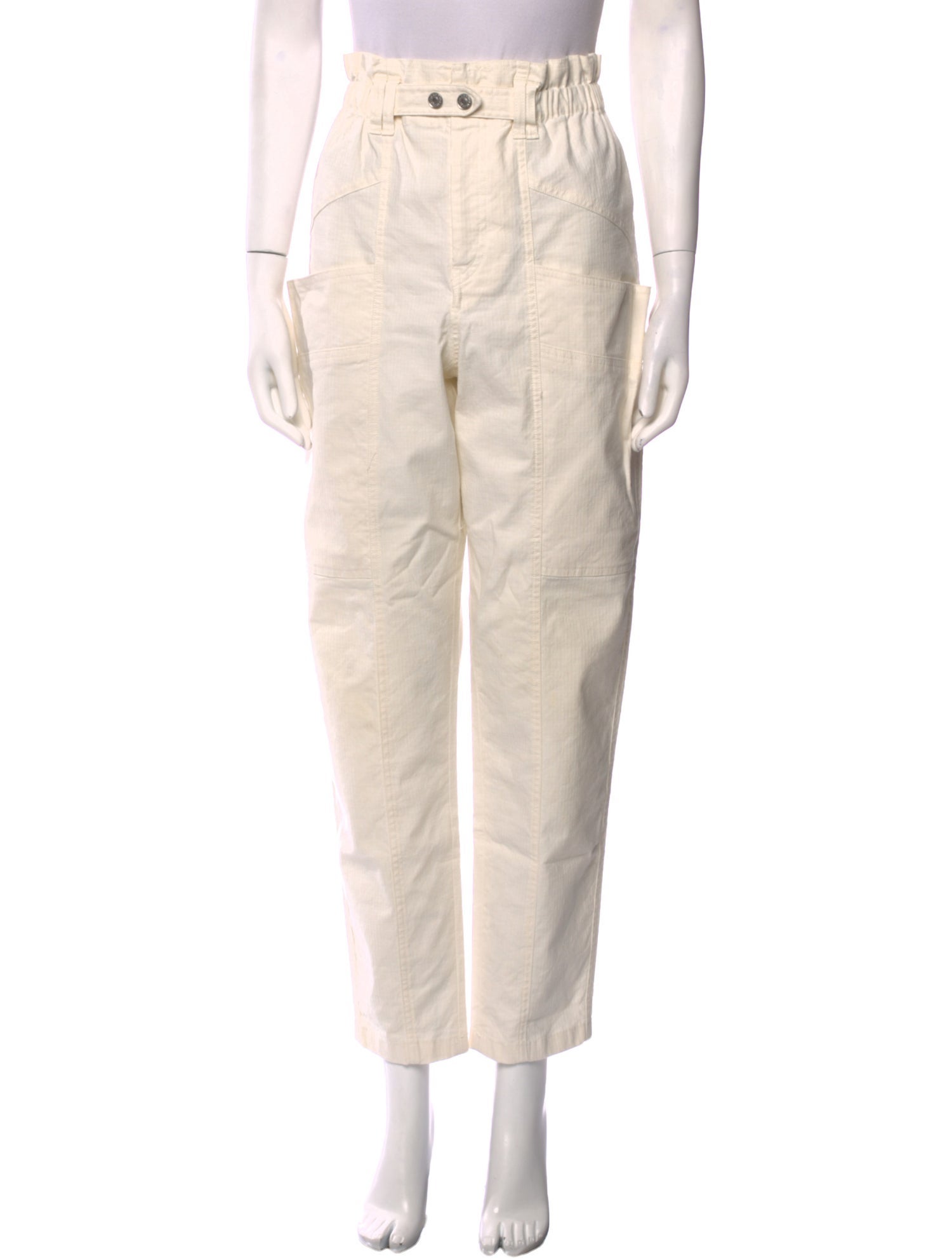 Isabel Marant Linen Skinny Leg Pants