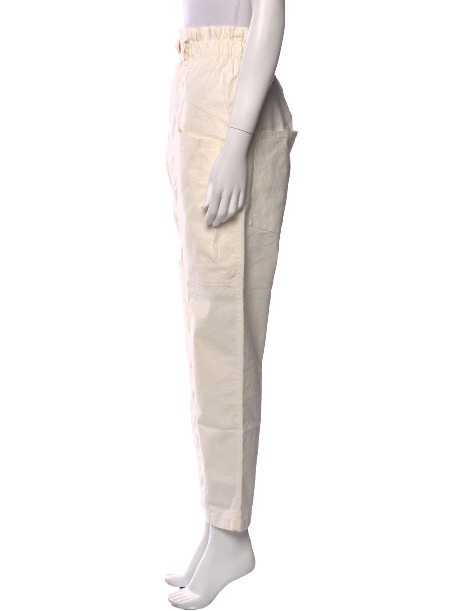 Isabel Marant Linen Skinny Leg Pants