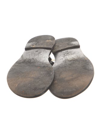 Isabel Marant Leather T-Strap Sandals