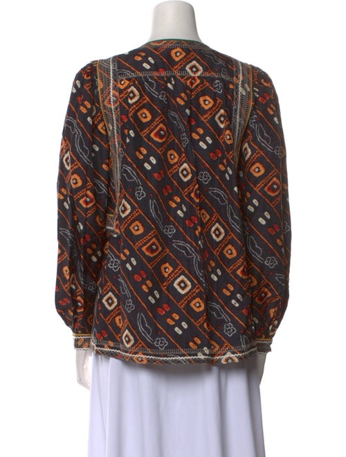 Isabel Marant Silk Printed Blouse