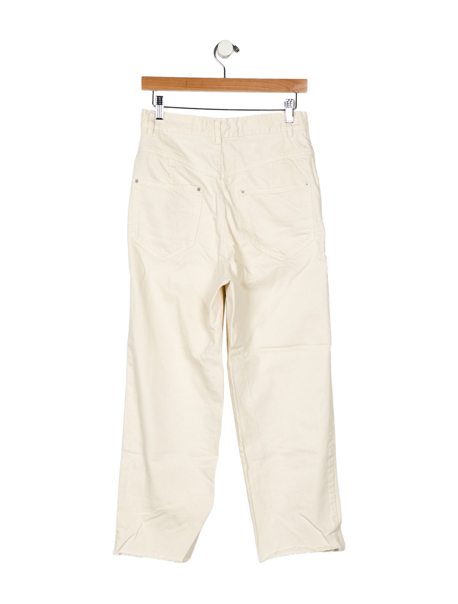 Isabel Marant High-Rise Straight Leg Jeans