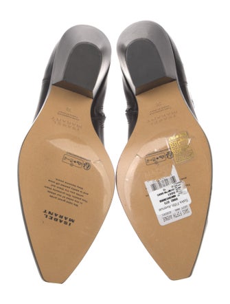 Isabel Marant Leather Western Boots