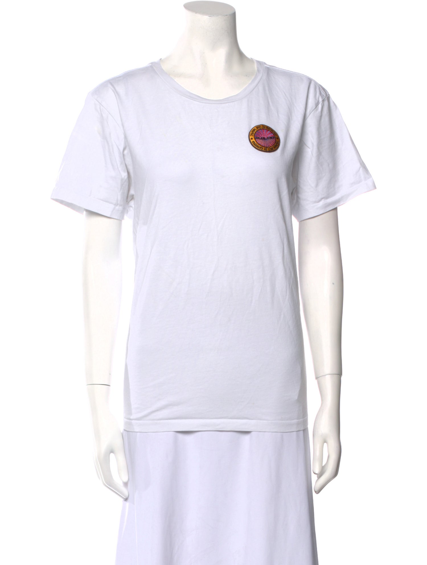 Isabel Marant Crew Neck Short Sleeve T-Shirt