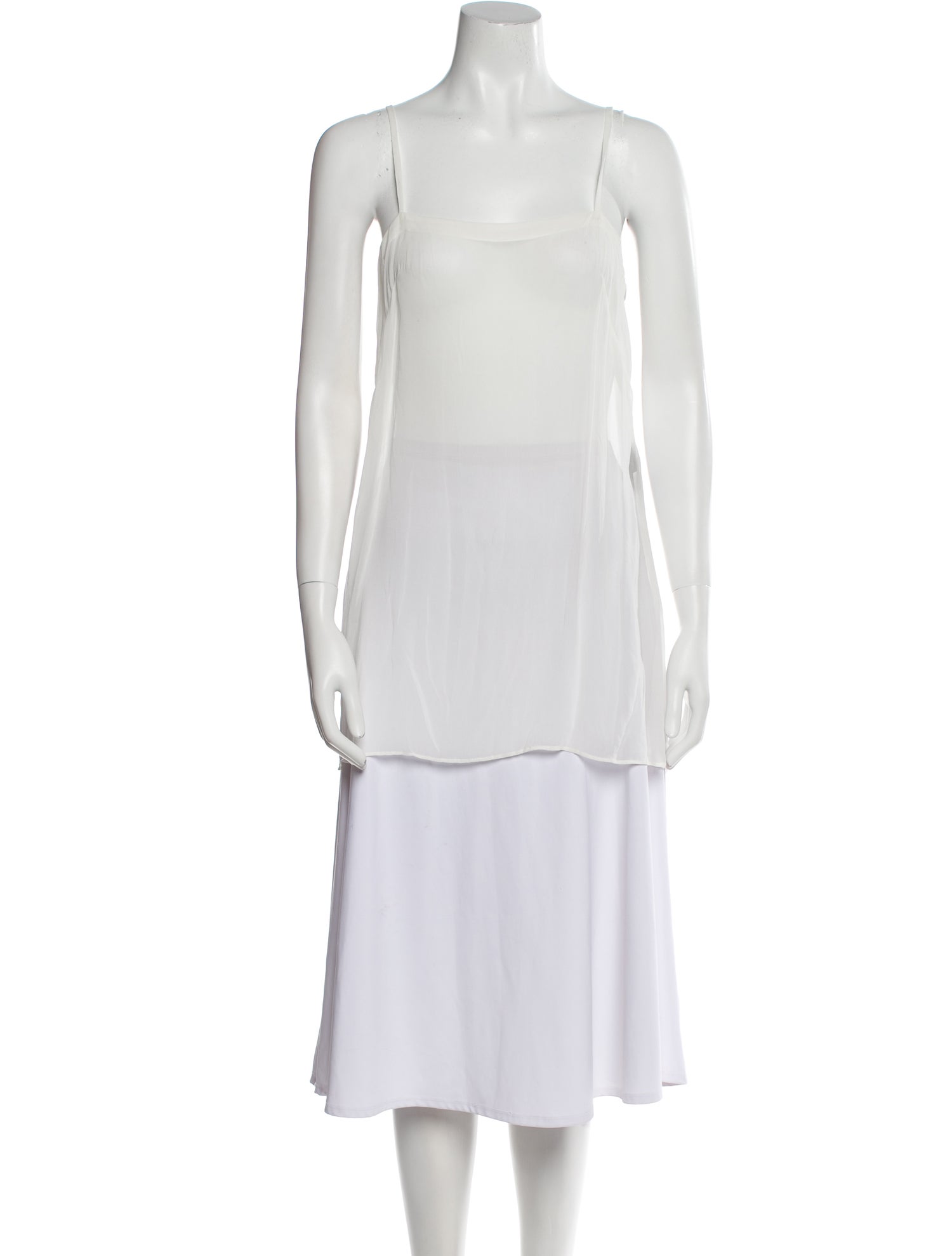 Isabel Marant Square Neckline Sleeveless Tunic
