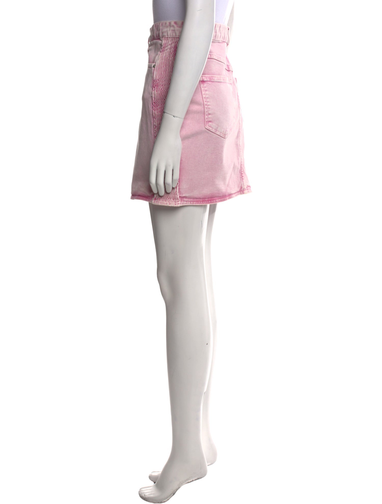 Isabel Marant Pleated Accents Mini Skirt