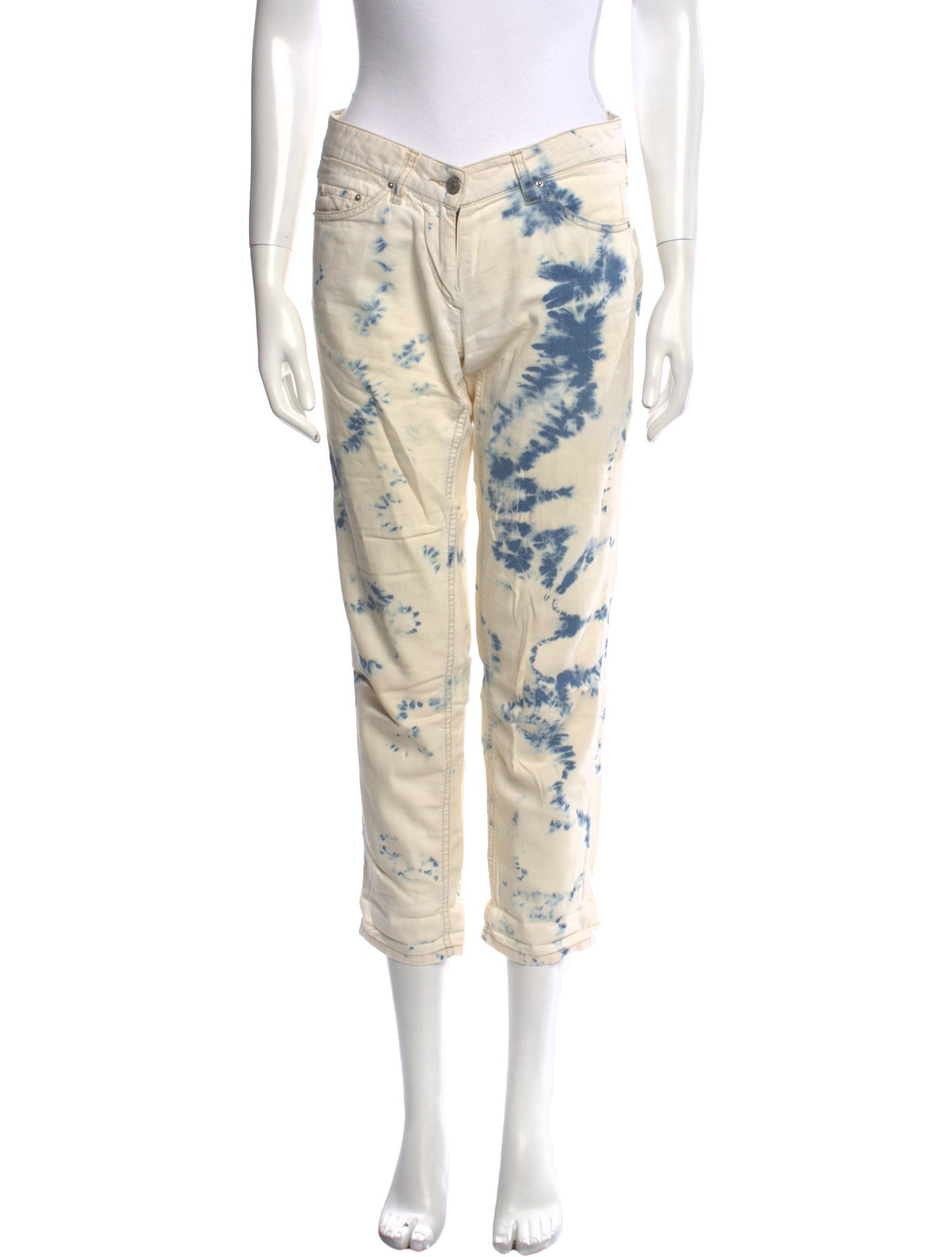 Isabel Marant Low-Rise Straight Leg Jeans