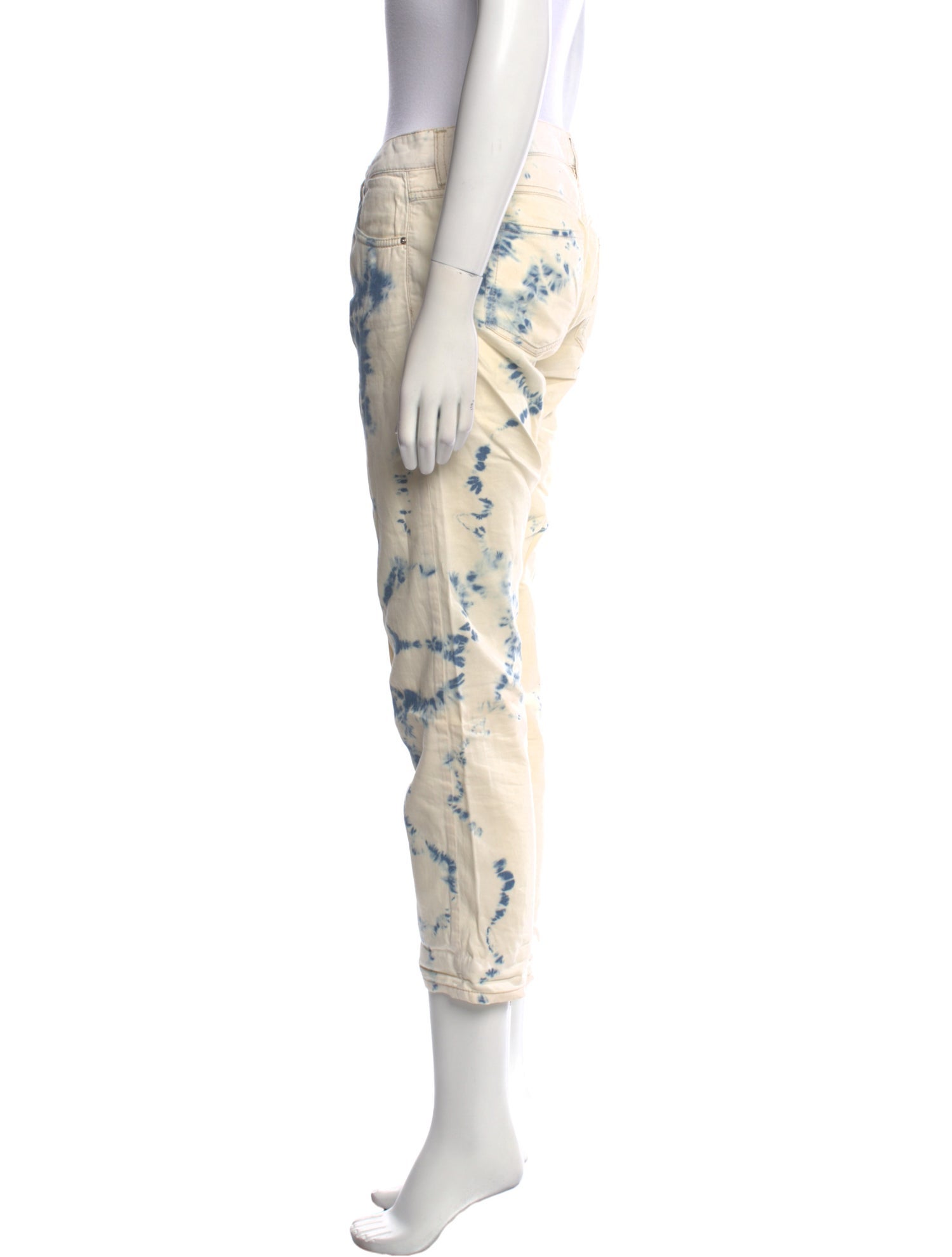 Isabel Marant Low-Rise Straight Leg Jeans