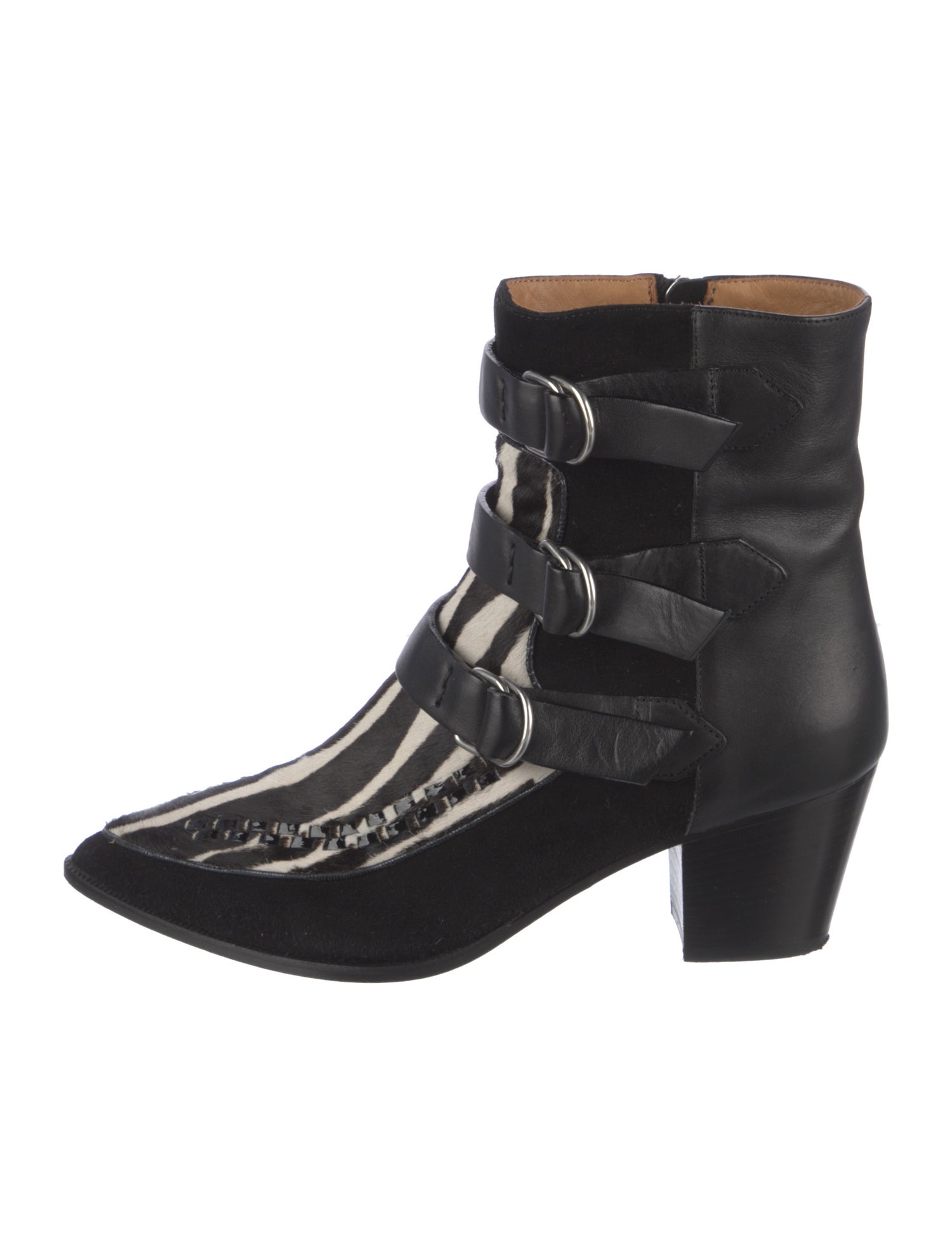 Isabel Marant Leather Moto Boots