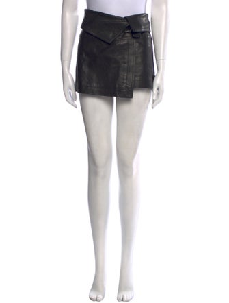 Isabel Marant Leather Mini Skirt
