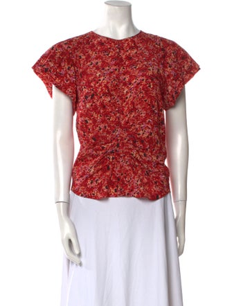 Isabel Marant Silk Printed Top
