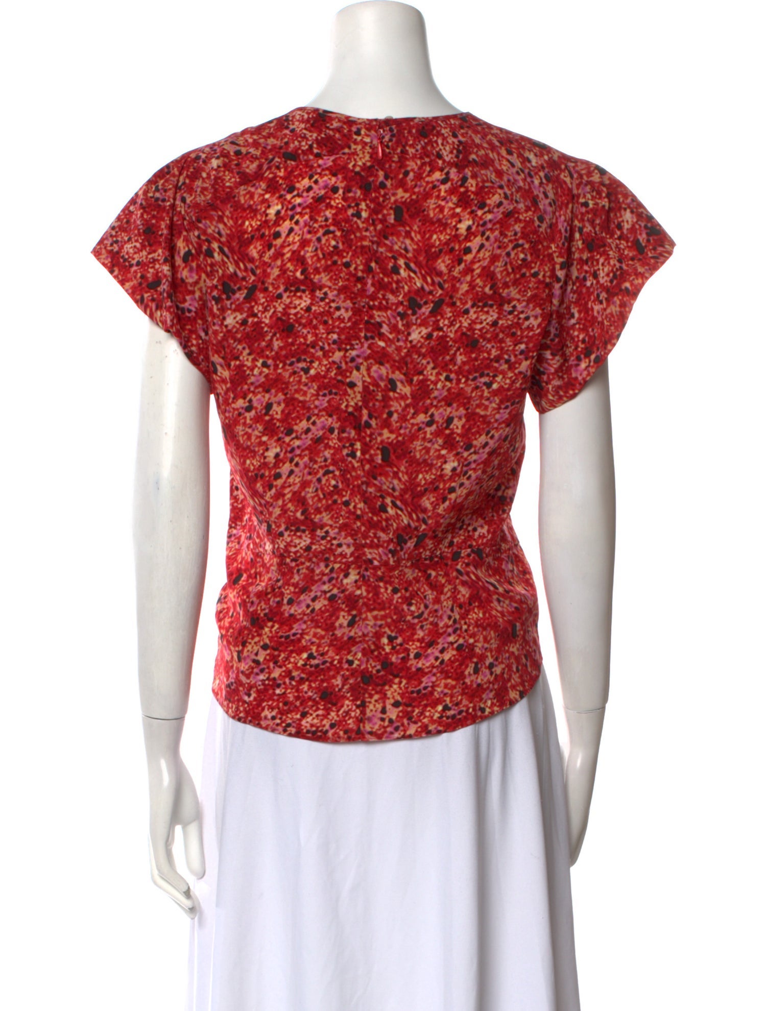 Isabel Marant Silk Printed Top