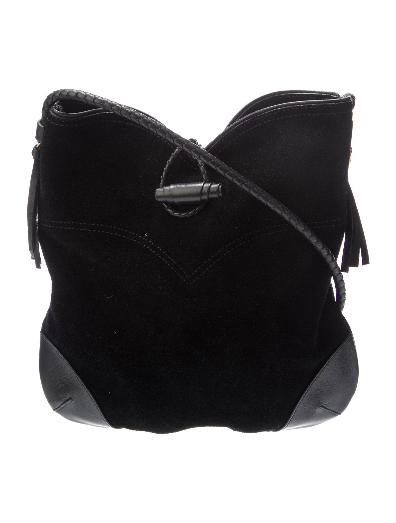 Isabel Marant Suede Top Handle Bag