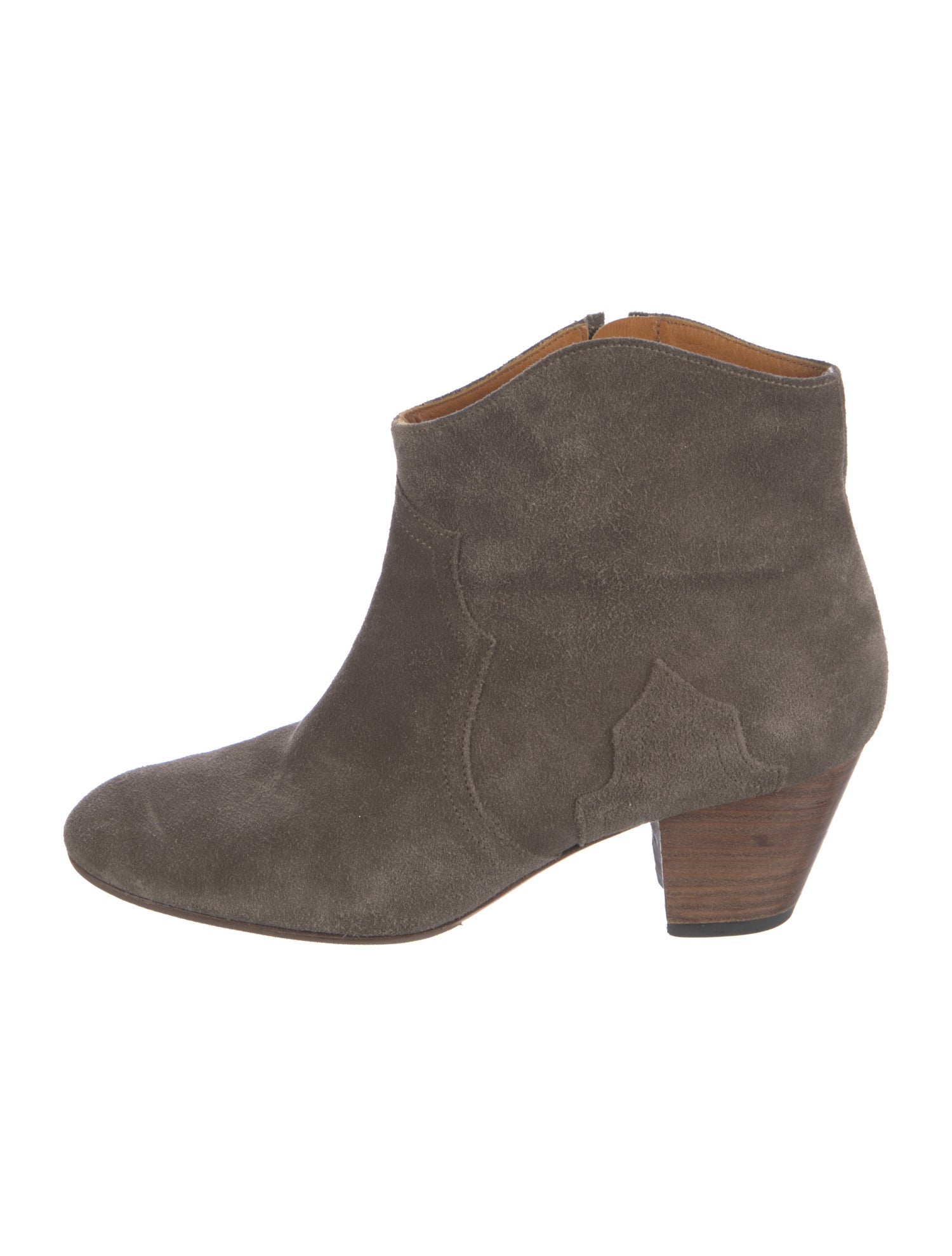 Isabel Marant Suede Western Boots