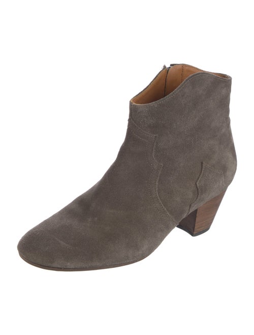 Isabel Marant Suede Western Boots
