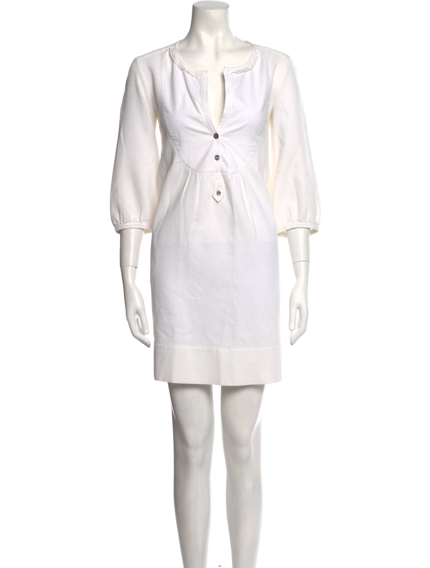 Isabel Marant V-Neck Mini Dress