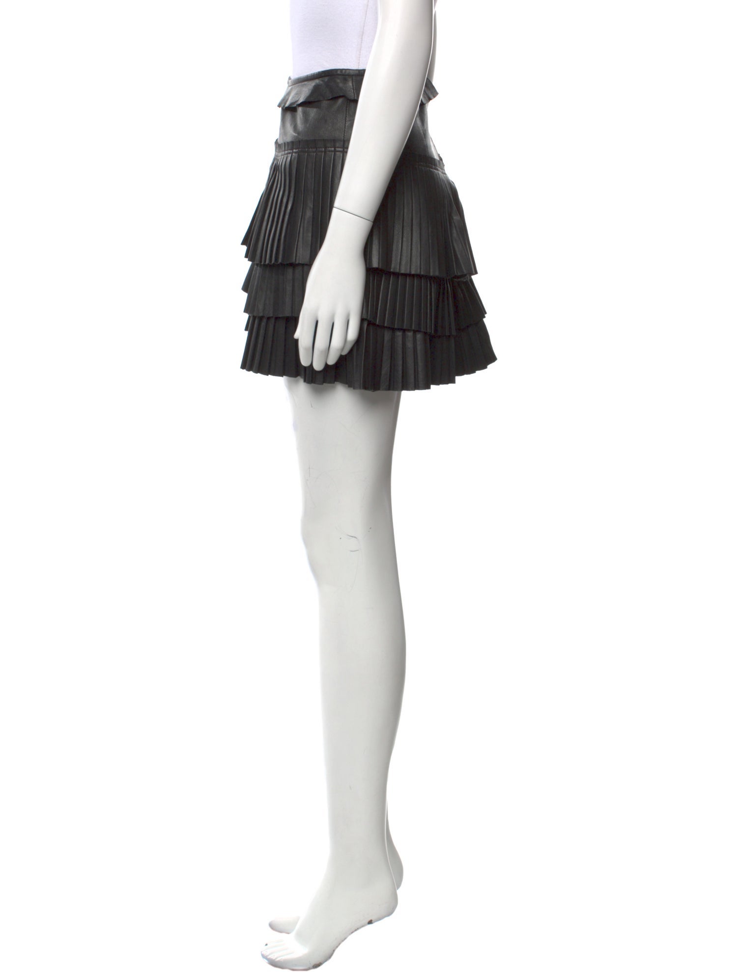 Isabel Marant Leather Mini Skirt