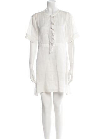 Isabel Marant Scoop Neck Mini Dress