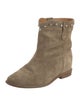 Isabel Marant Suede Studded Accents Boots
