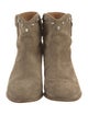 Isabel Marant Suede Studded Accents Boots