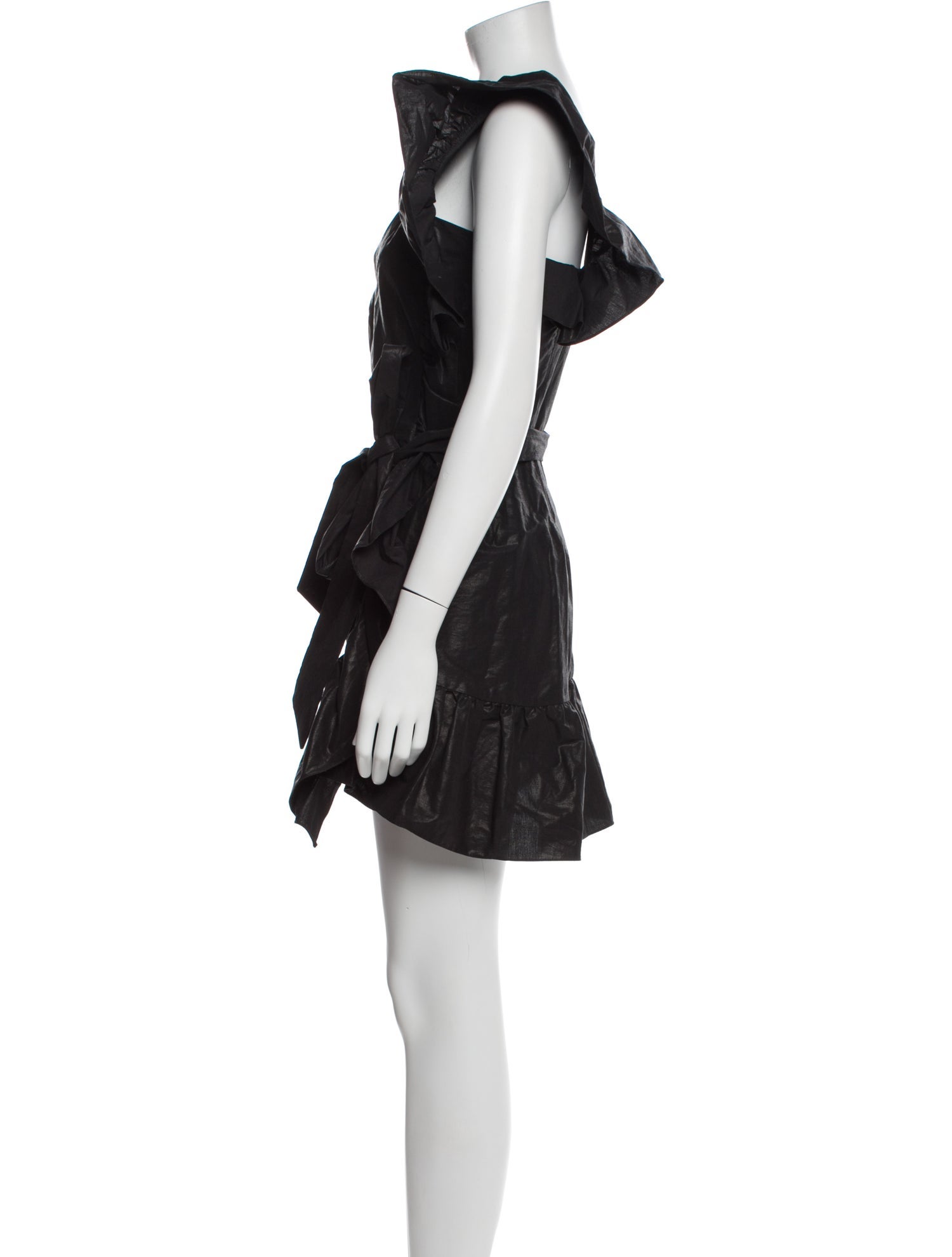 Isabel Marant One-Shoulder Mini Dress