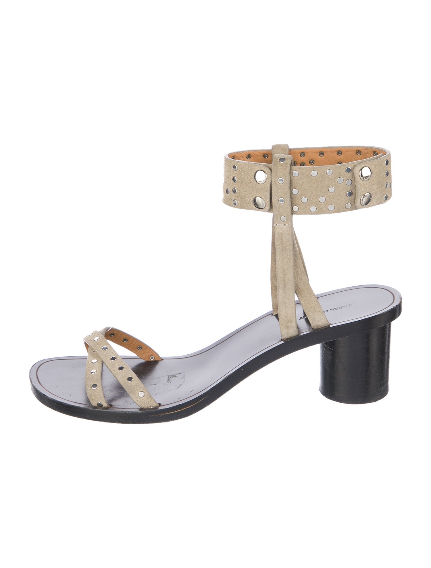 Isabel Marant Suede Studded Accents Sandals