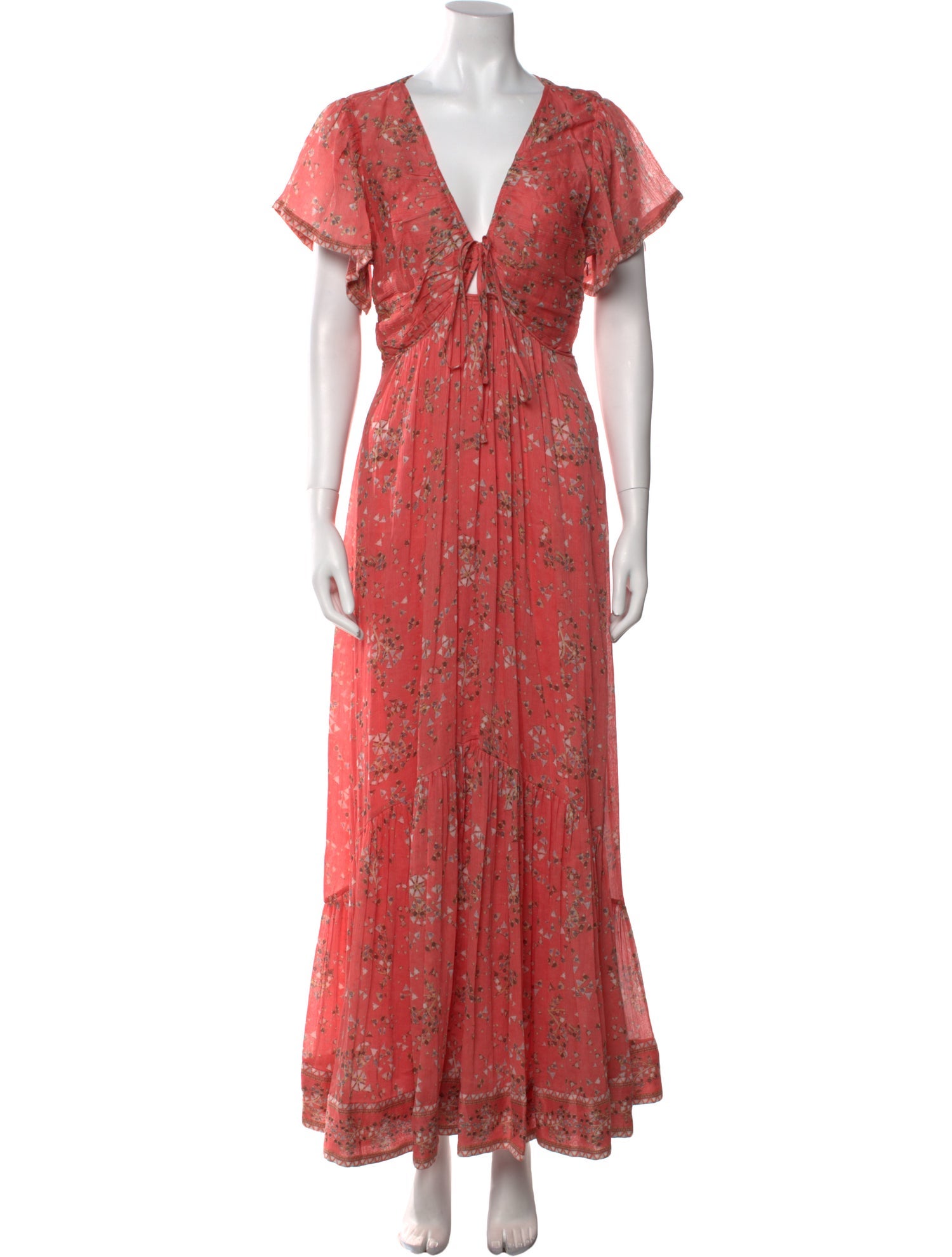 Isabel Marant Floral Print Long Dress