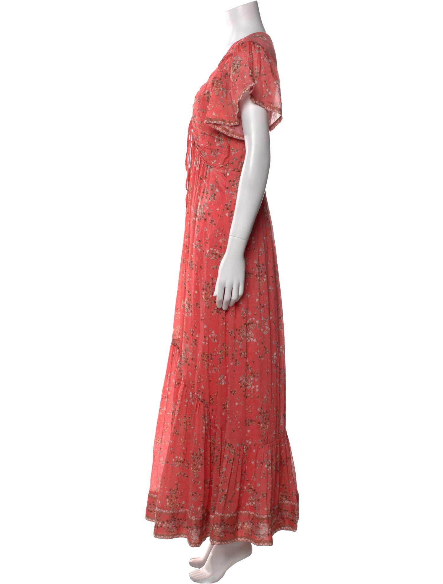 Isabel Marant Floral Print Long Dress