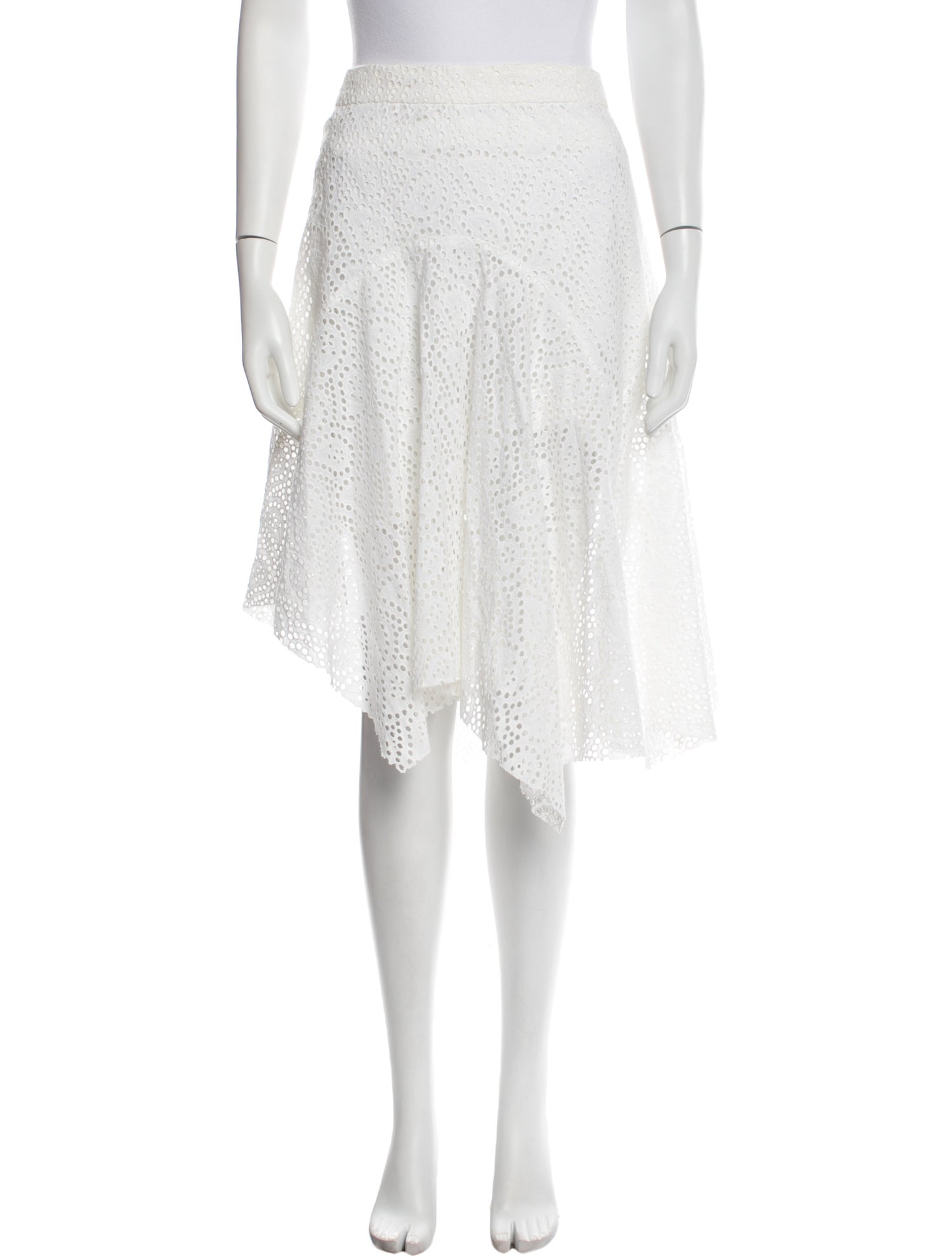 Isabel Marant Lace Pattern Knee-Length Skirt