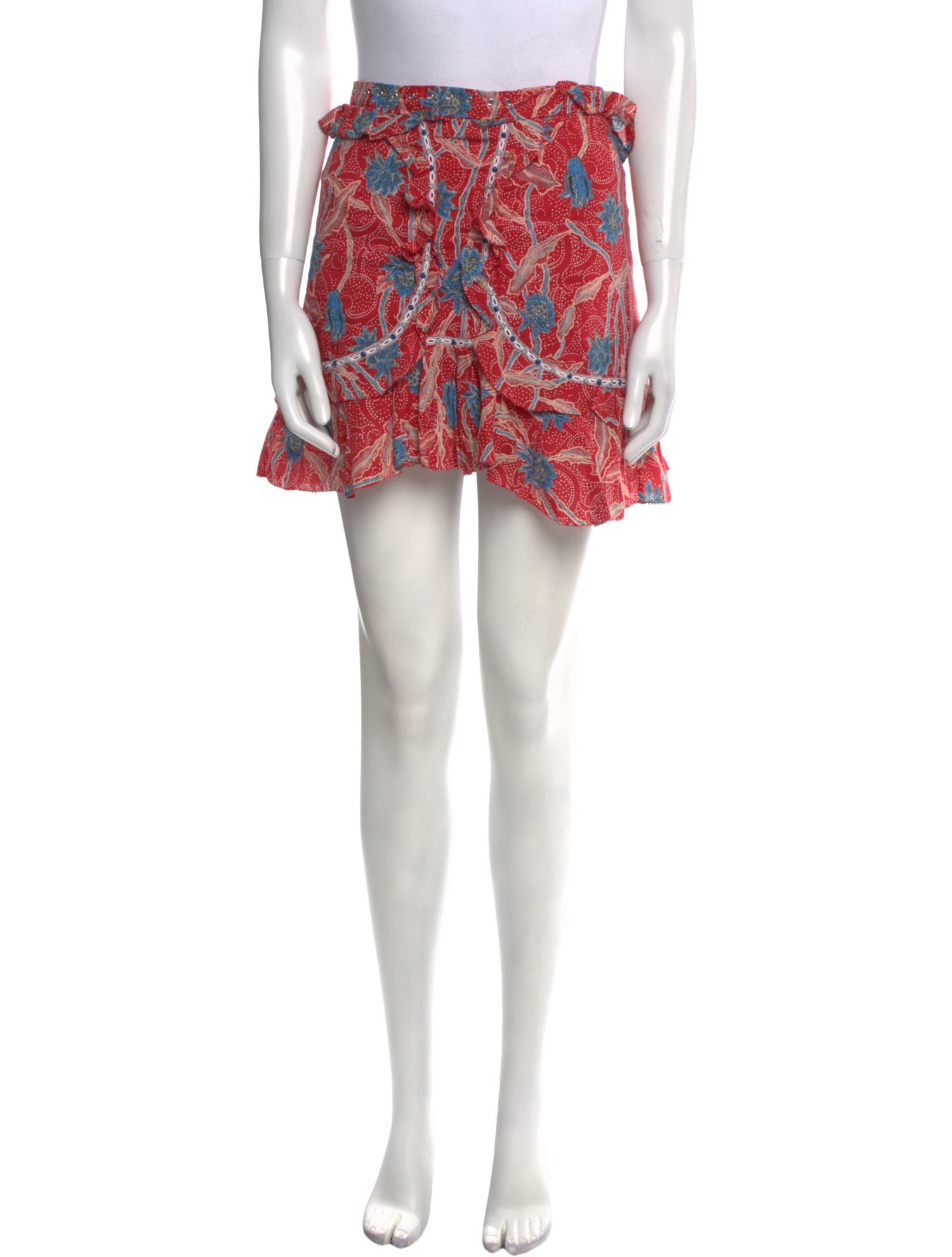 Isabel Marant Printed Mini Skirt