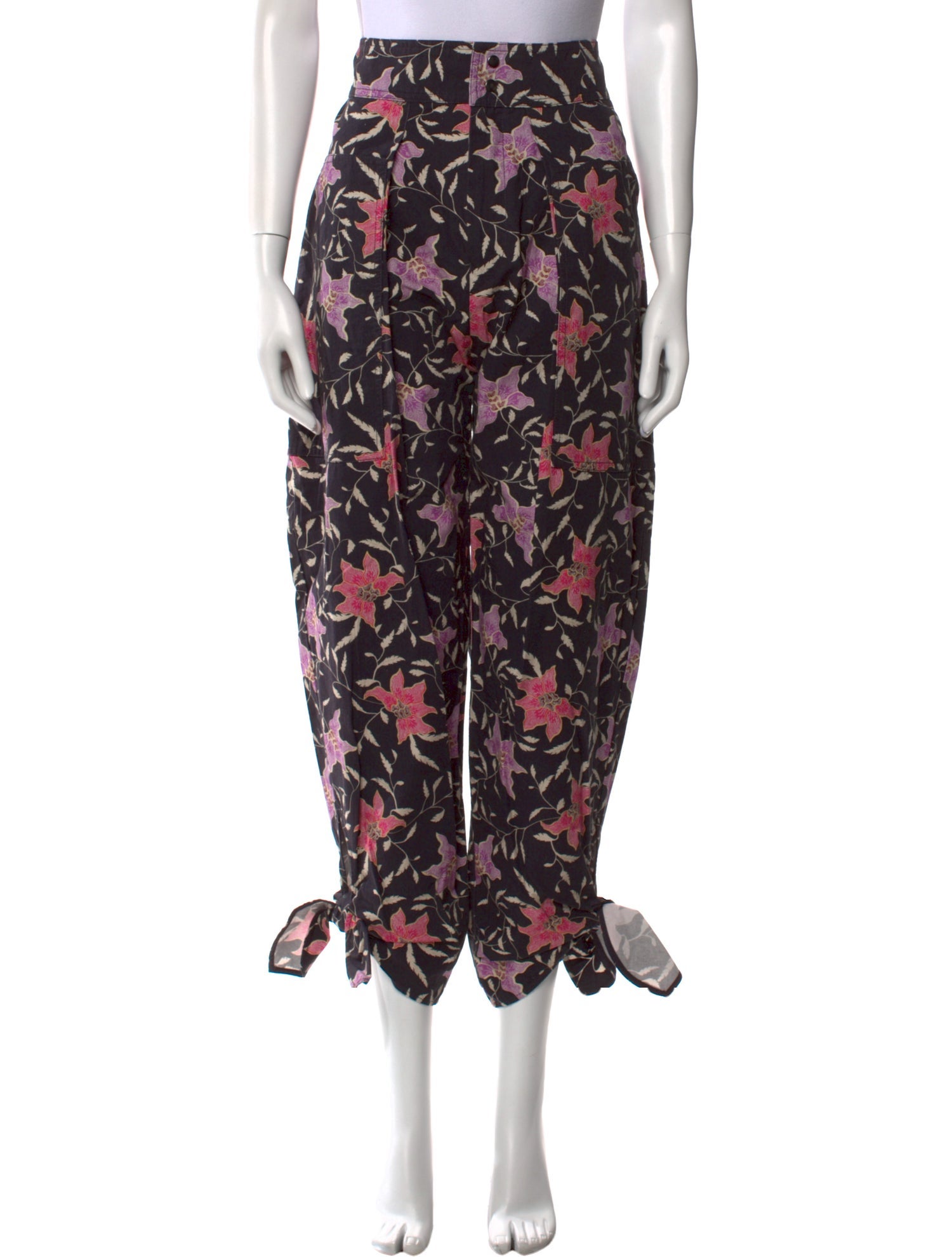 Isabel Marant Floral Print Straight Leg Pants w/ Tags