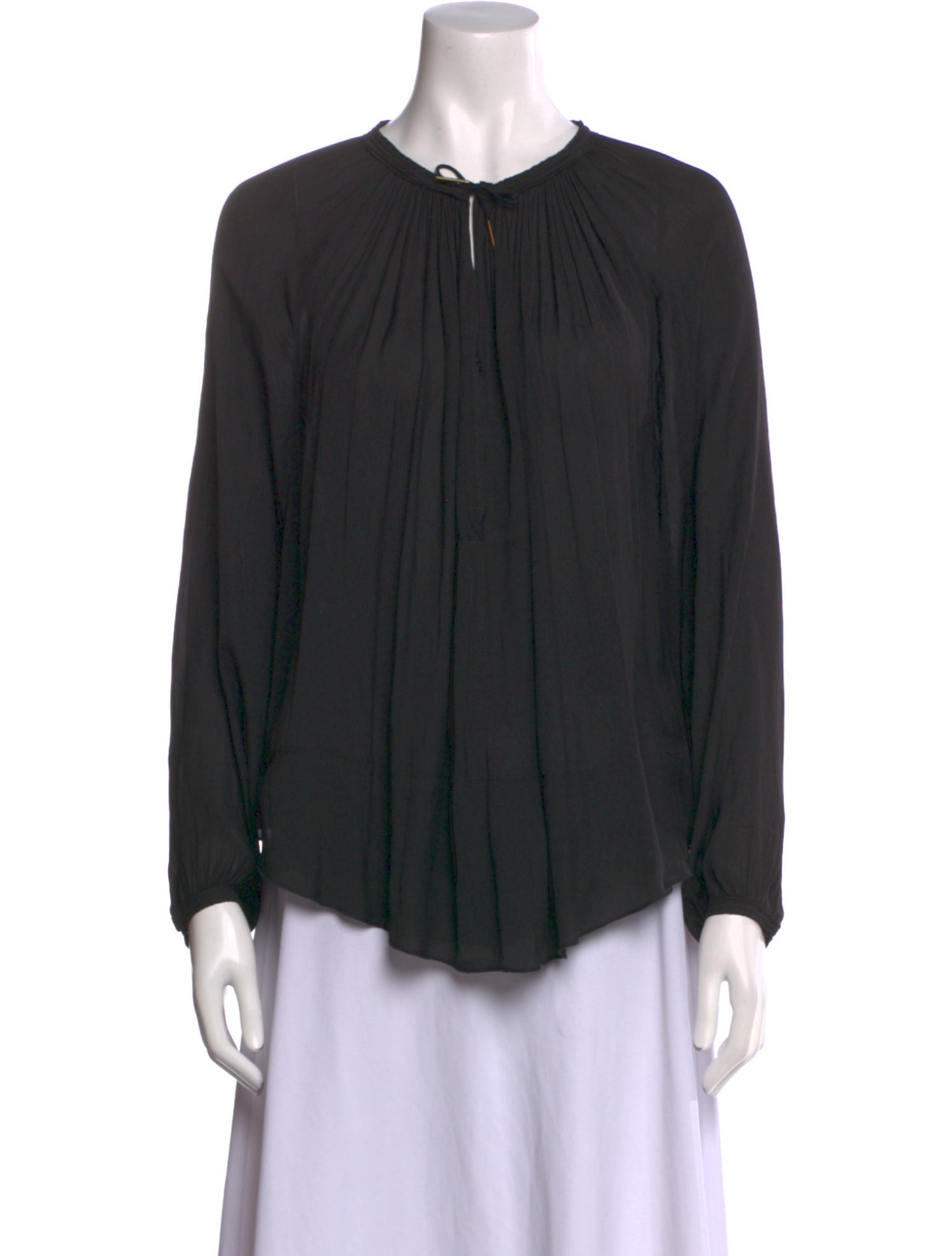 Isabel Marant Crew Neck Long Sleeve Blouse