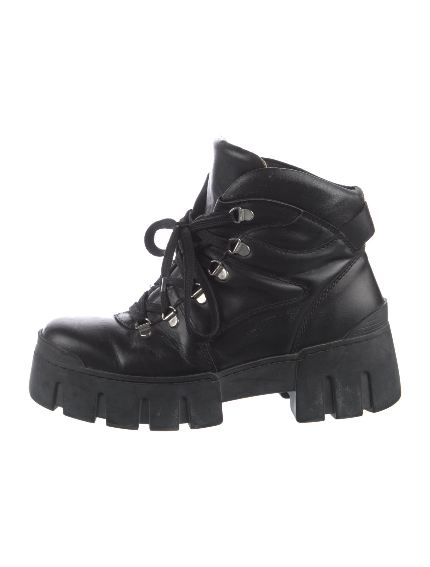Isabel Marant Leather Combat Boots
