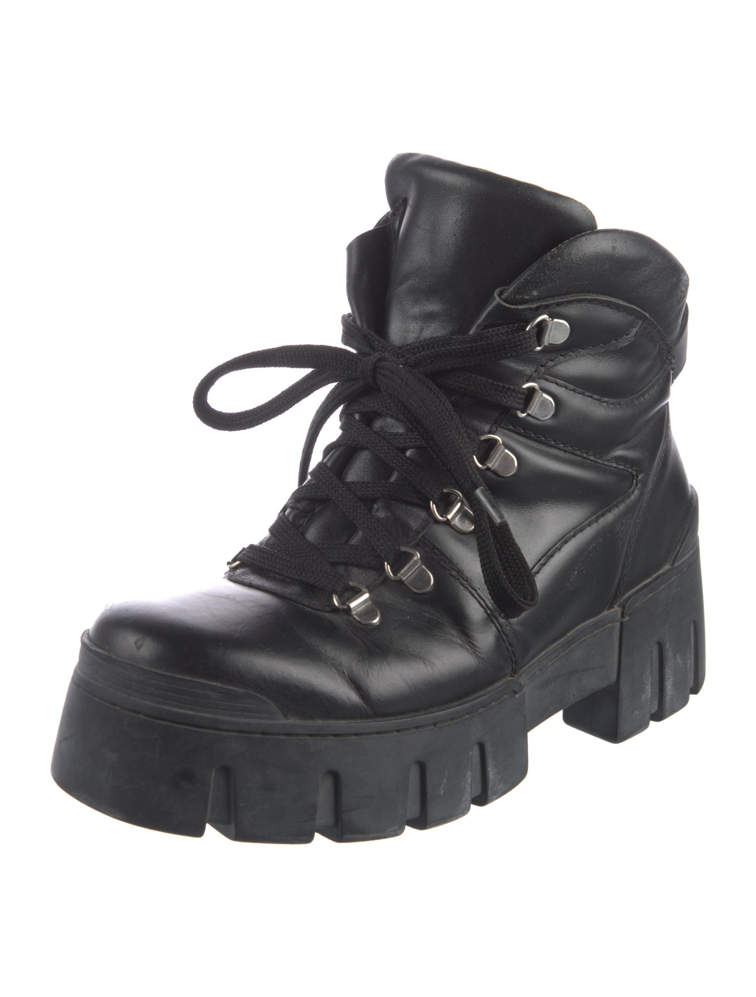Isabel Marant Leather Combat Boots