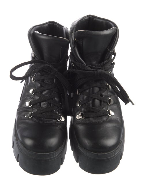 Isabel Marant Leather Combat Boots