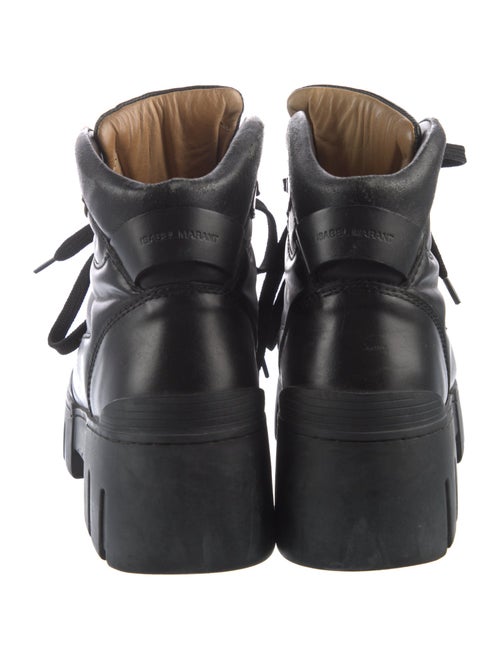 Isabel Marant Leather Combat Boots