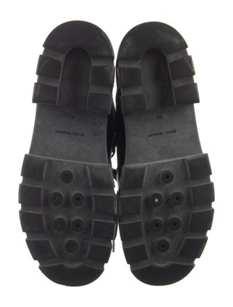 Isabel Marant Leather Combat Boots