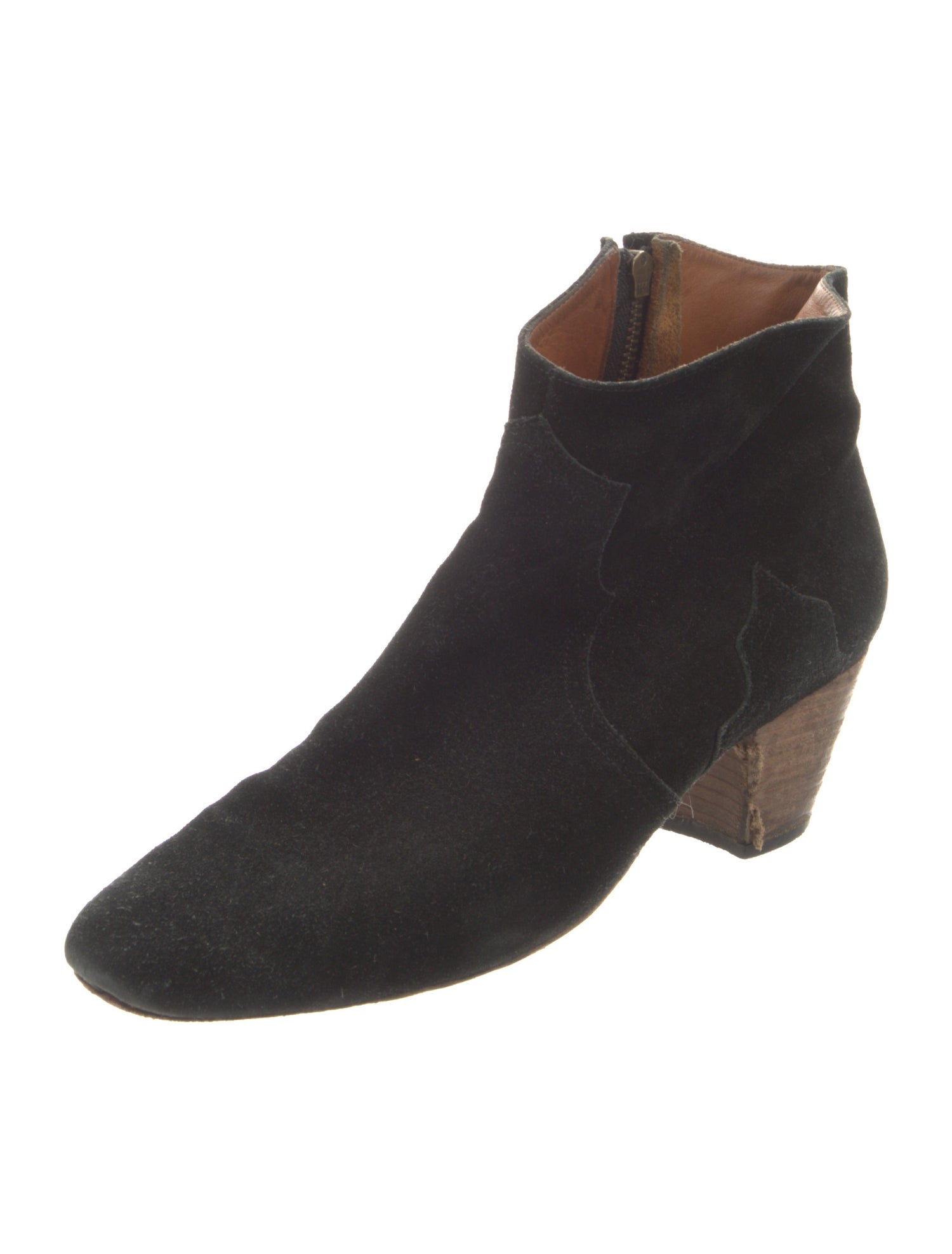 Isabel Marant Suede Western Boots