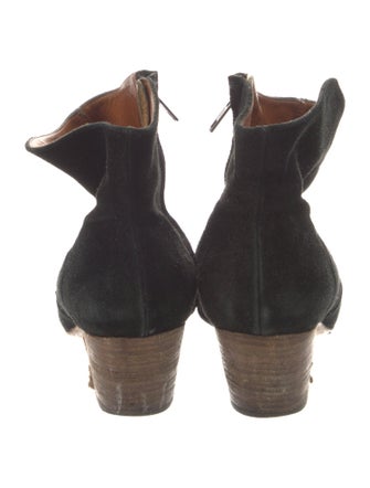 Isabel Marant Suede Western Boots