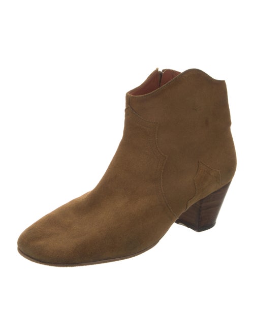 Isabel Marant Suede Western Boots