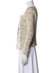 Isabel Marant Virgin Wool Tweed Pattern Evening Jacket