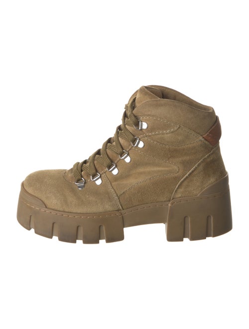 Isabel Marant Suede Combat Boots